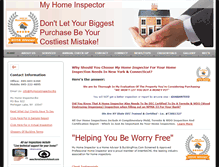 Tablet Screenshot of nyhomeinspector.biz